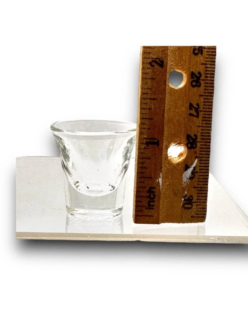 Vintage Miniature Shot Glass Barware Collectible Drinkware EUC Thimbleful Drink